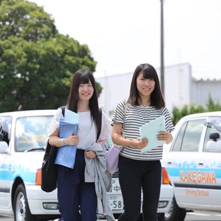 合宿免許の様子